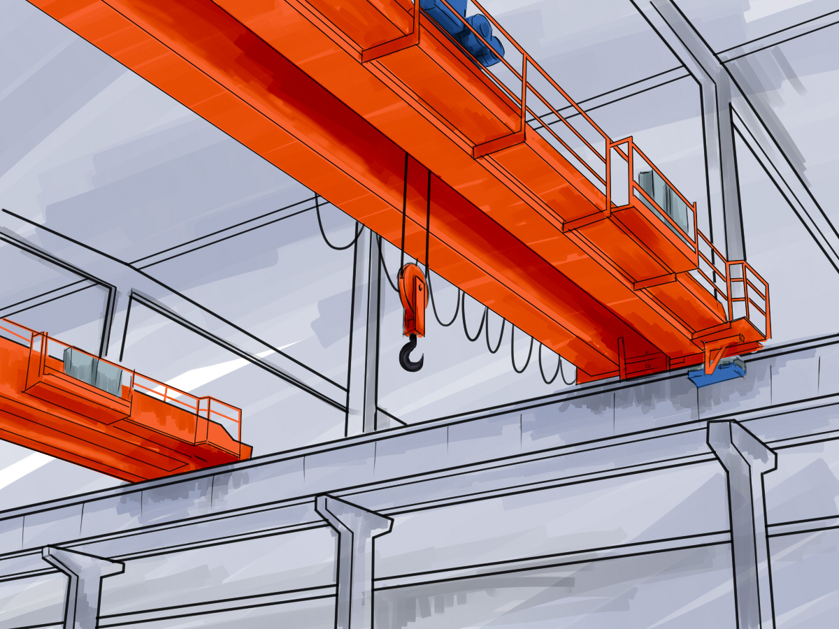 欧式双梁桥式起重机